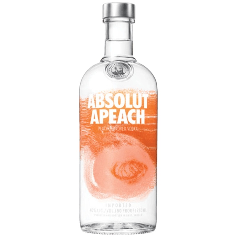 Absolut Apeach Flavored Vodka - 750ML