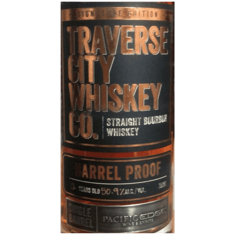 Traverse City Barrel Proof Signature Edition 12 Year Whiskey - 750ML