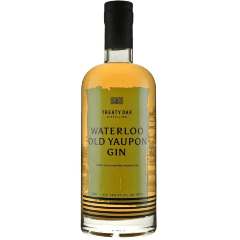 Treaty Oak Waterloo Old Yaupon Gin -  750ML