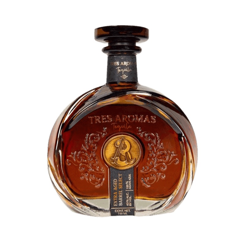 Tres Aromas Extra Aged Anejo Barrel Select Tequila - 750ML