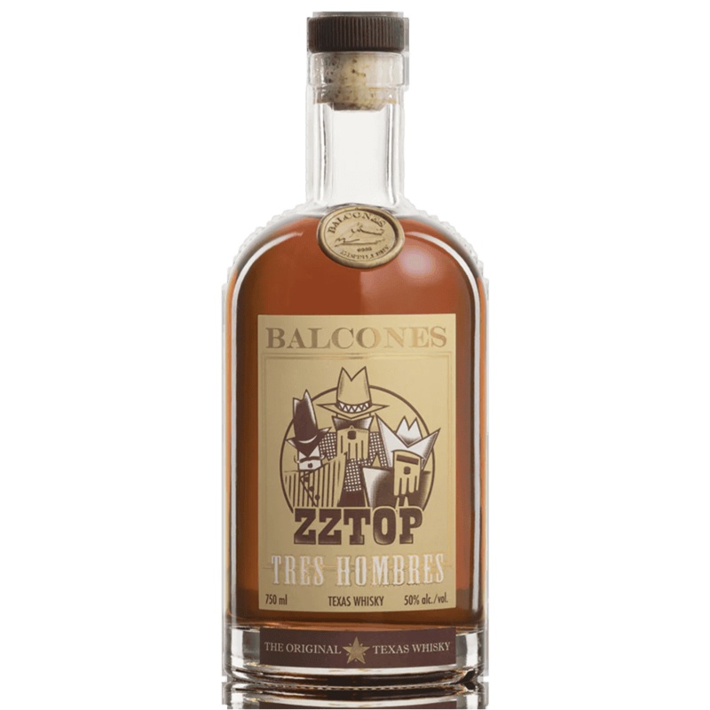 Tres Hombres ZZ Top Bourbon Finished in Single Malt Casks - 750ML