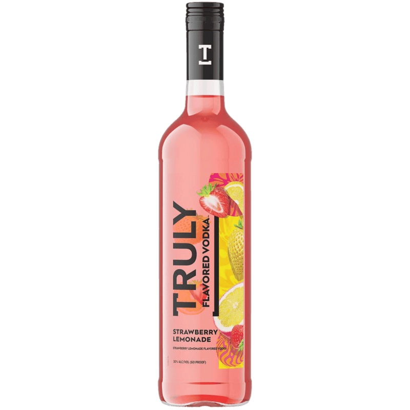 Truly Strawberry Lemonade Flavored Vodka - 750ML