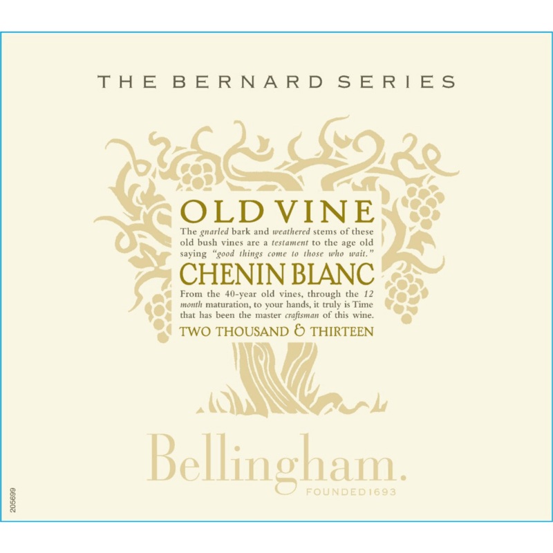 Bellingham The Bernard Series Coastal Region Old Vine Chenin Blanc 750ml