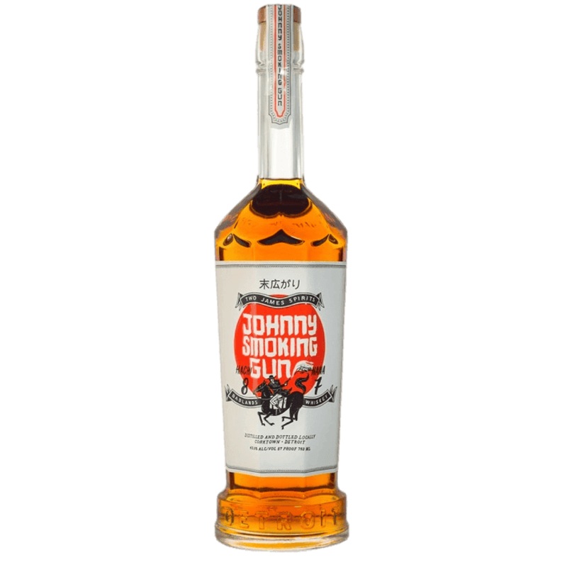 Two James Johnny Smoking Gun Whiskey - 750ML