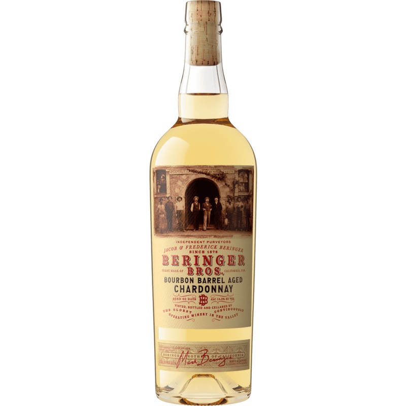 Beringer Brothers Bourbon Barrel Aged Chardonnay 750ml