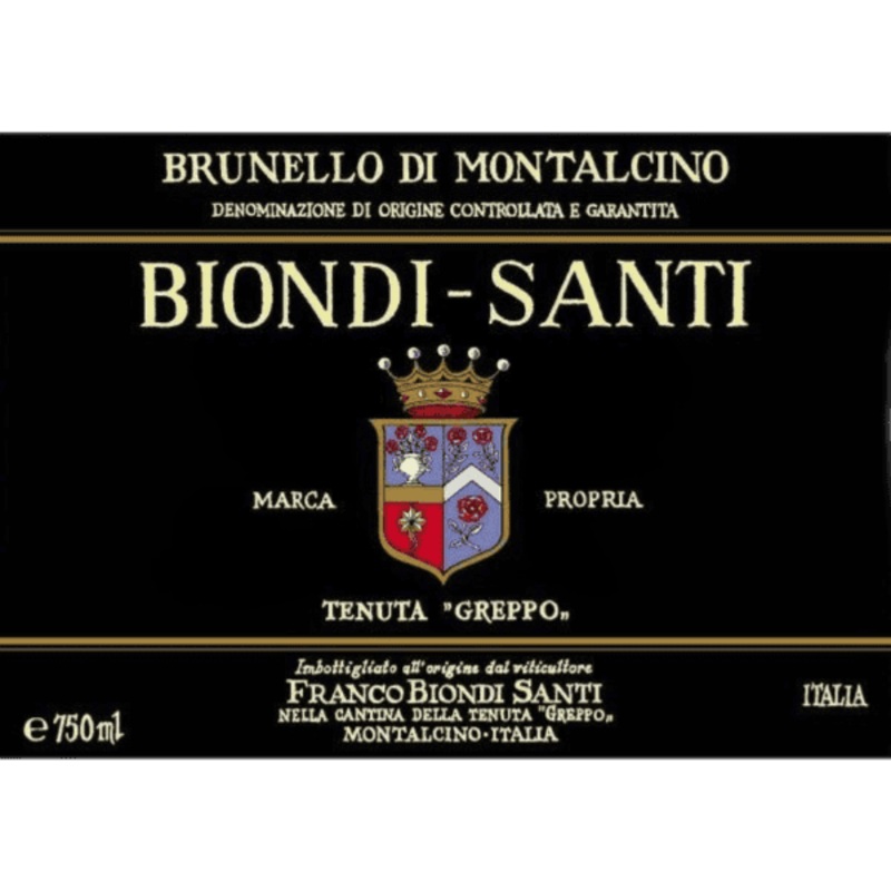 Biondi Santi Brunello Di Montalcino Sangiovese - 750ML