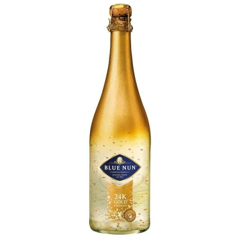 Blue Nun Sparkling White 24K Gold Edition Germany