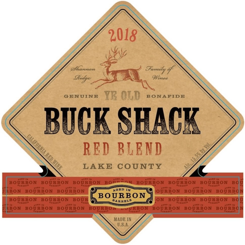 Buck Shack Lil' Fatty Lake County Bourbon Barrel Red Blend 750ml
