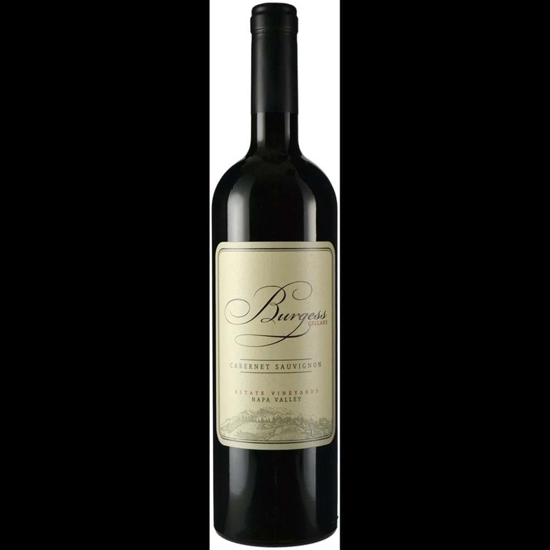 Burgess Cellars Cabernet Sauvignon Reserve Estate Vineyards Napa Valley