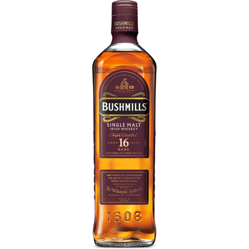 Bushmills 16 Year Single Malt Irish Whiskey