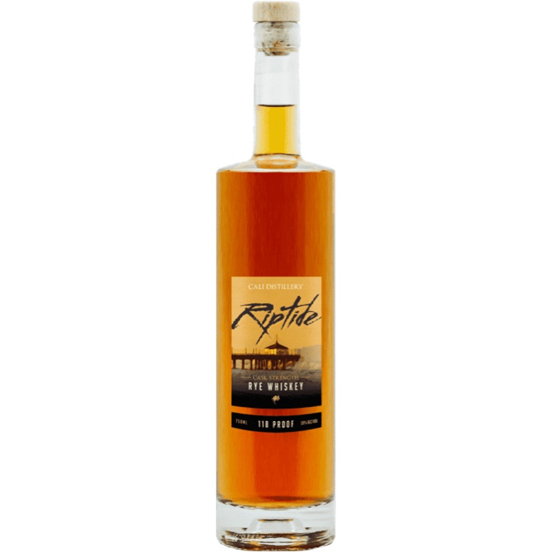 Cali Distillery Riptide Cask Strength Rye Whiskey