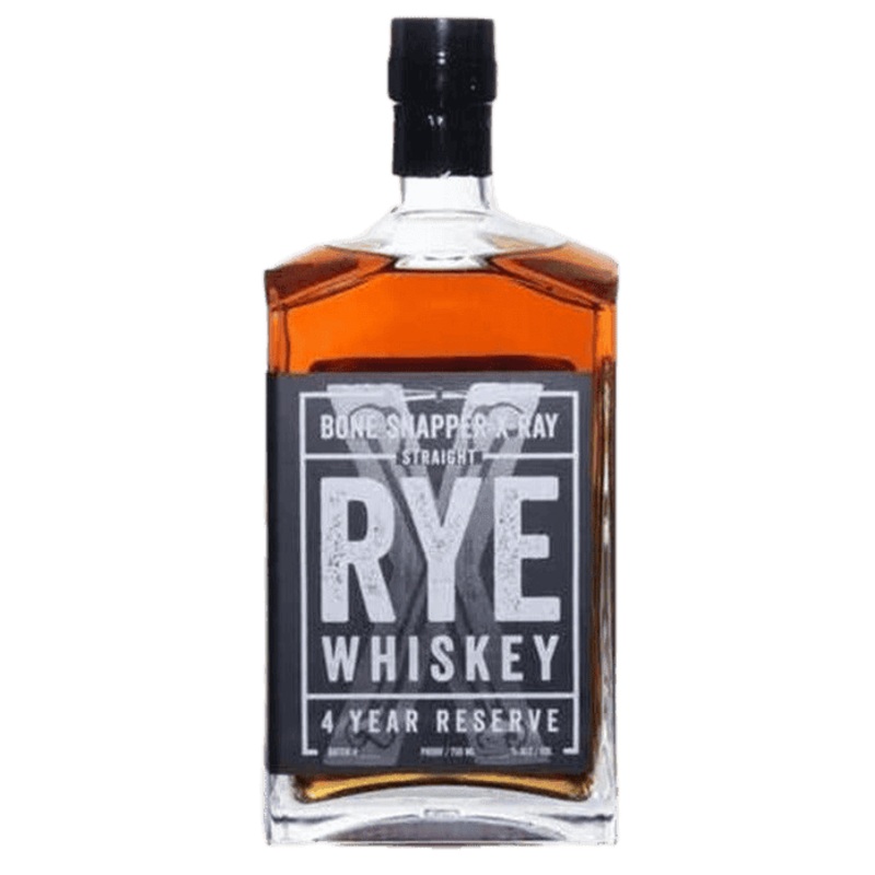 Bone Snapper X-Ray Straight Rye Whiskey 4 Year Reserve - 750ML
