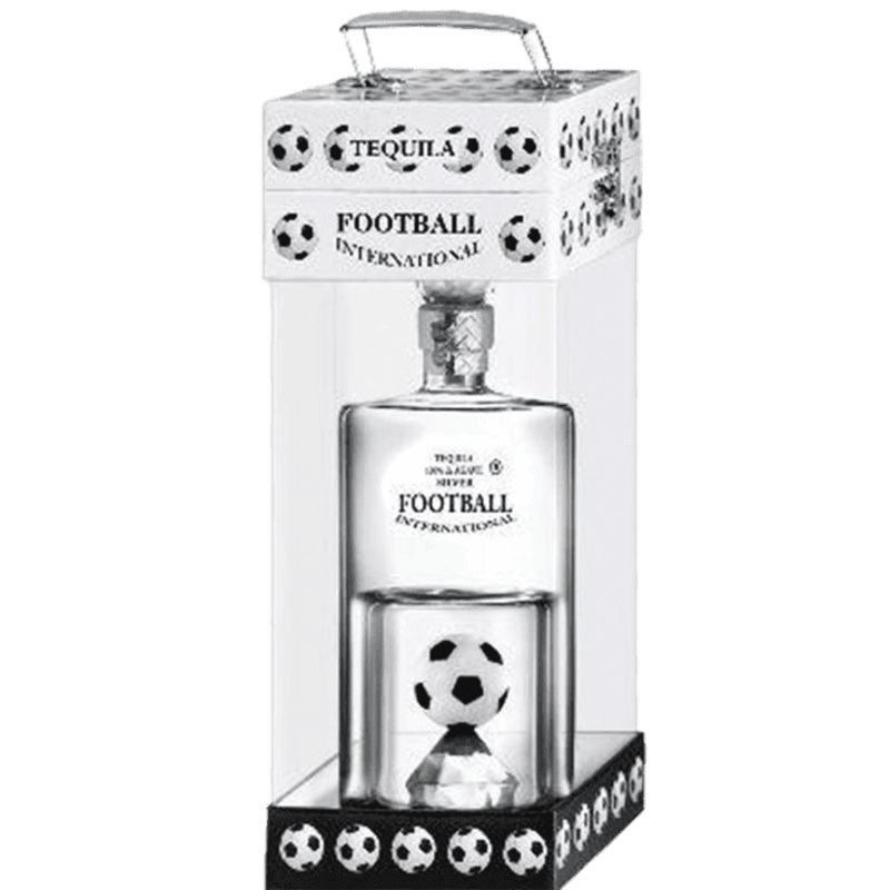 Casino Tequila Azul Blanco Soccer Ball - 750ML
