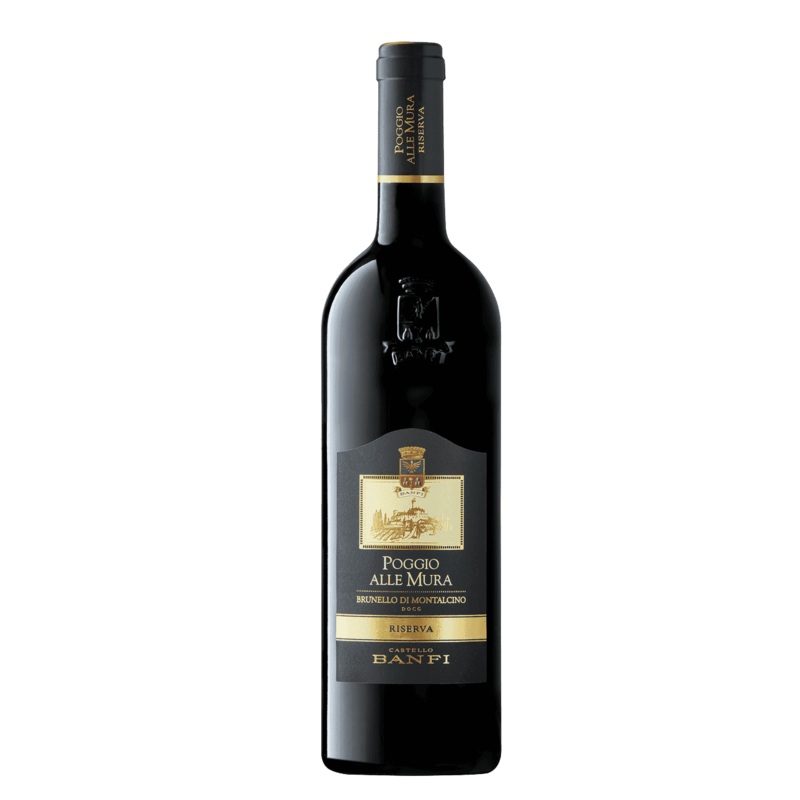 Castello Banfi Poggio Alle Mura Brunello Di Montalcino Riserva DOCG Sangiovese - 750ML
