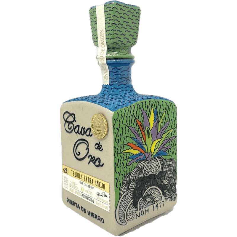 Cava De Oro Extra Anejo Ceramic Tequila - 750ML