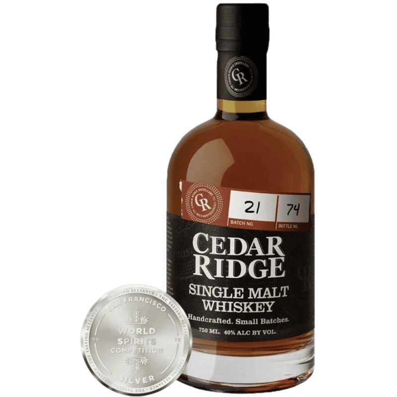 Cedar Ridge Single Malt Whiskey - 750ML