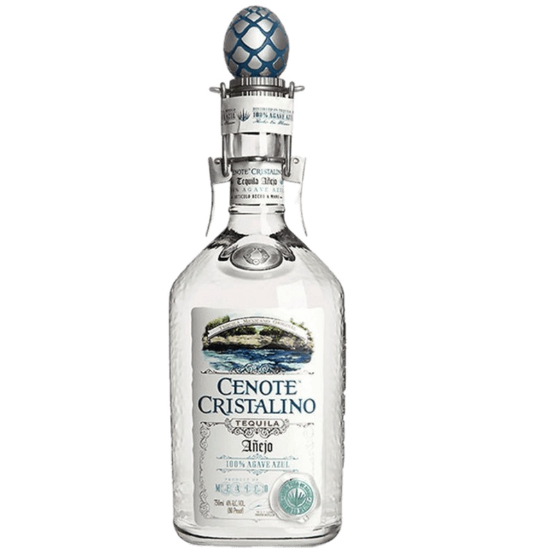 Cenote Tequila Cristalino Anejo - 750ML