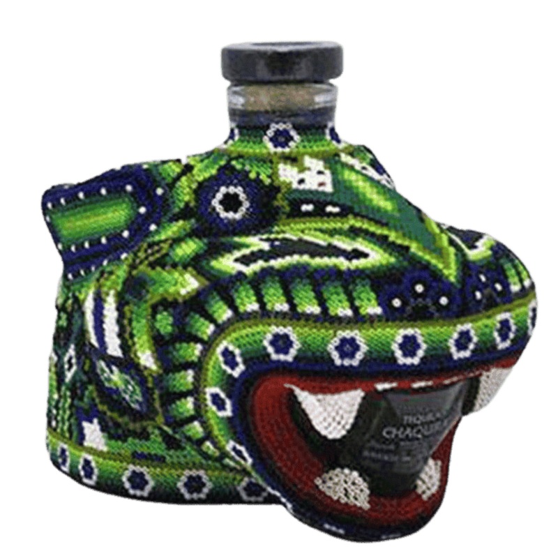 Chaquira Beaded Jaguar Reposado Tequila - 750ML