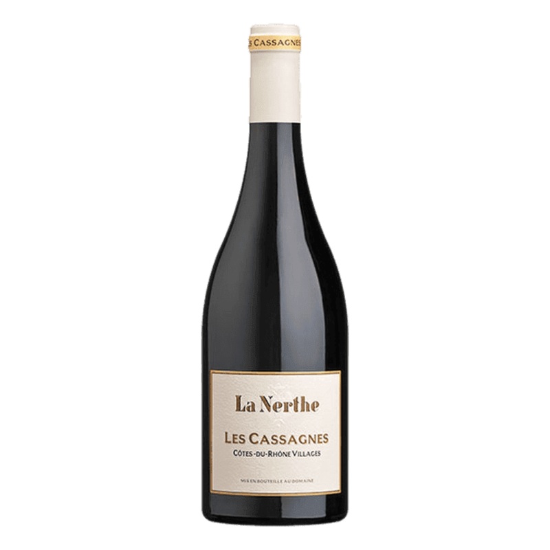 Chateau La Nerthe Les Cassagnes Cotes Du Rhone Villages Red Blend - 750ML