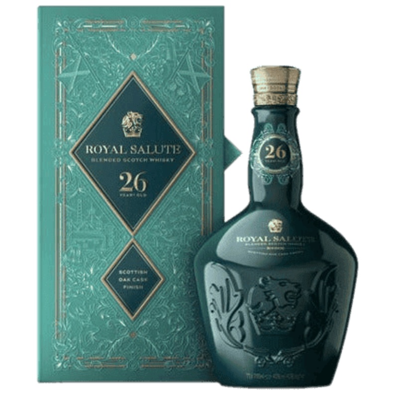 Chivas Regal Royal Salute 26 Year Old Kingdom Edition Scottish Oak Cask Finish Scotch Whisky - 750ML