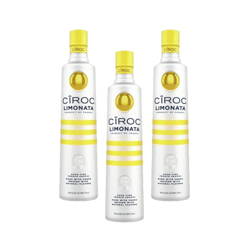 Ciroc Limonata Vodka 3 Pack - 750ML
