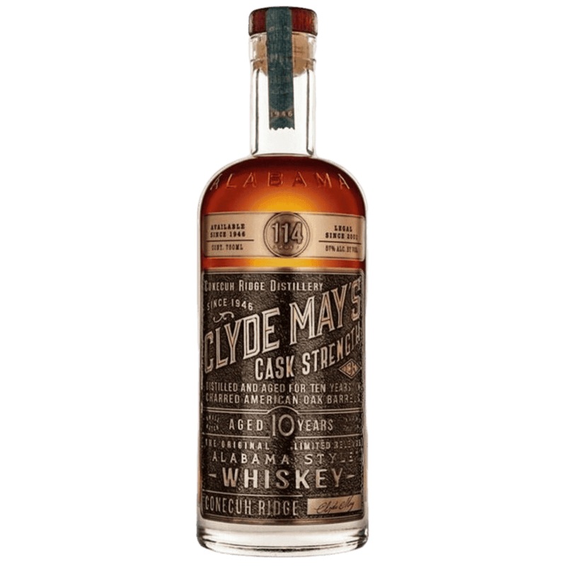 Clyde May's Alabama Style 10 Year Old Cask Strength - 750ML