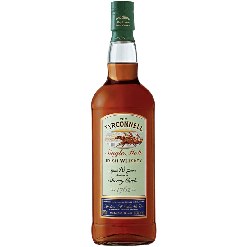 Tyrconnell 10 Year Old Sherry Cask Finish Single Malt Irish Whiskey - 750ML