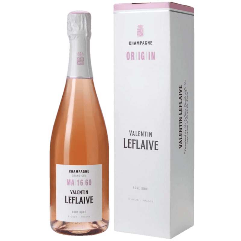 Valentin Leflaive Champagne Brut Rose W/ Gift Carton - 750ML