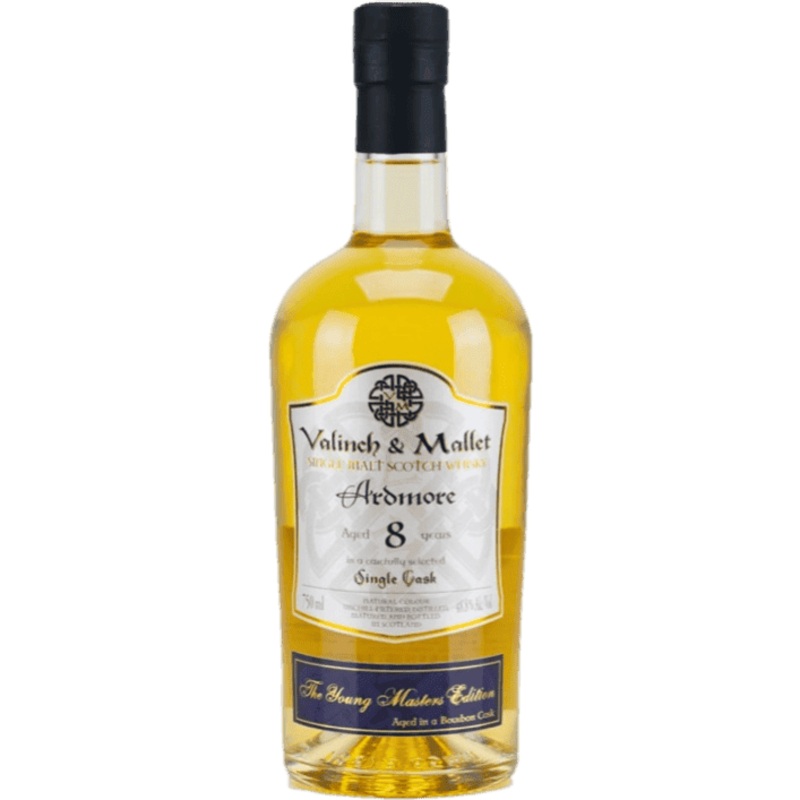 Valinch & Mallet 8 Years Old Ardmore Single Cask Single Malt Scotch Whisky 97.6 Proof - 750ML