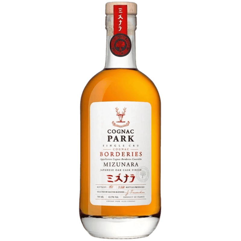 Cognac Park 12 Years Old Borderies Mizunara Japanese Oak Cask Finish Single Cru Cognac - 750ML