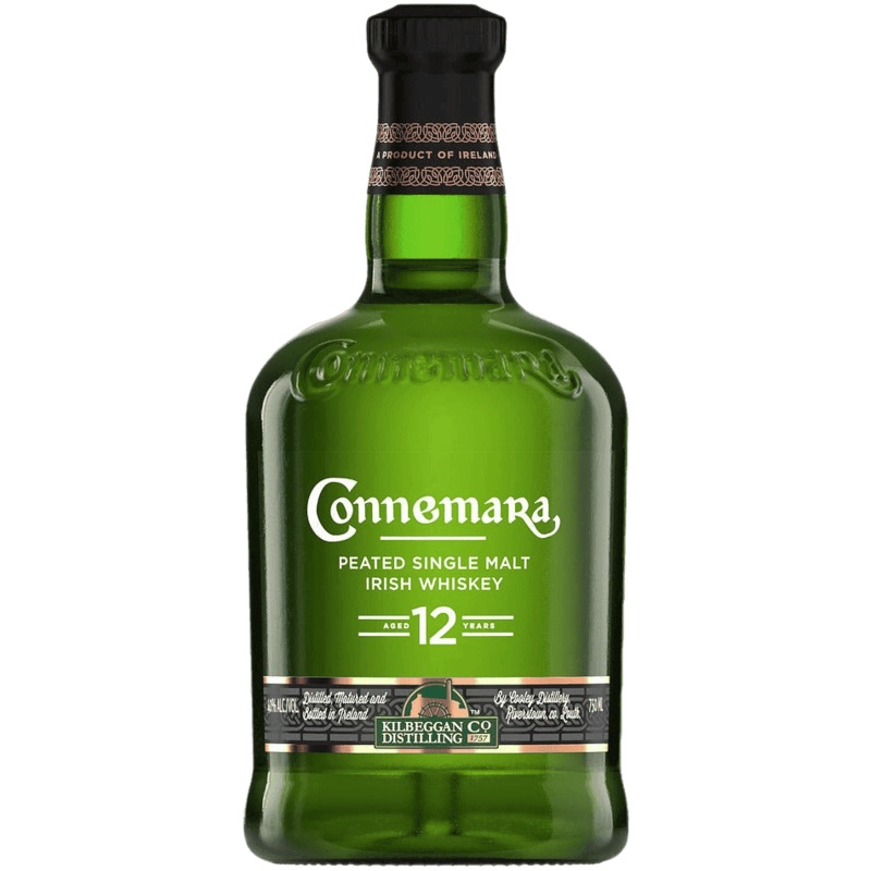 Connemara 12 Year Old Peated Single Malt Irish Whiskey  - 750 ML