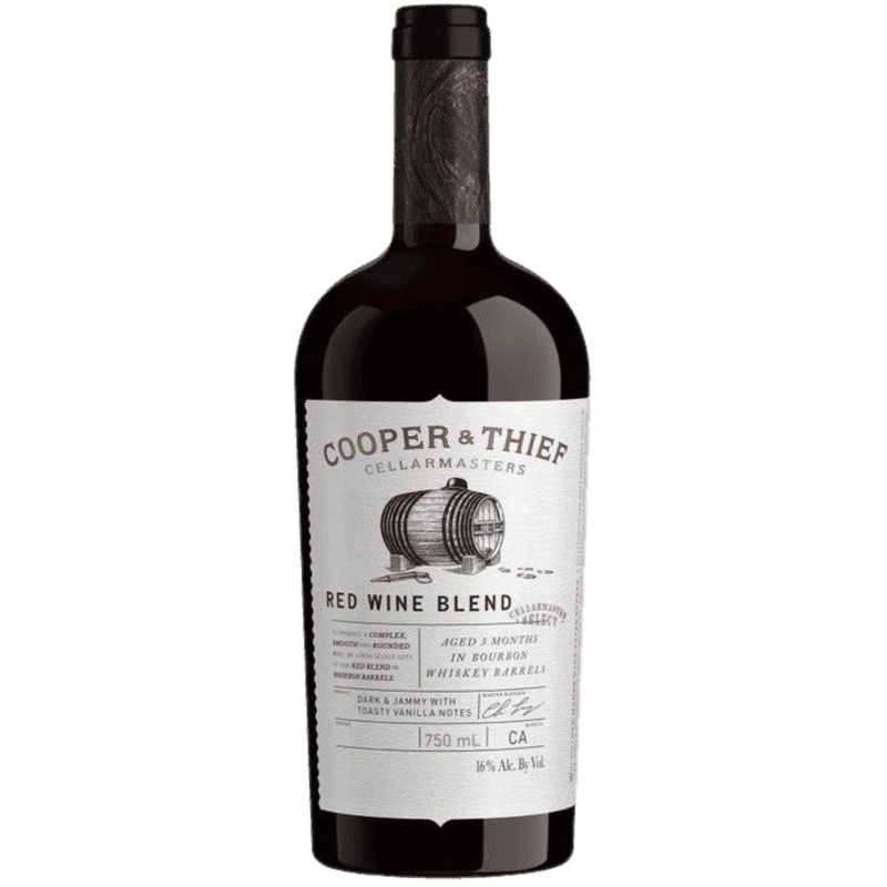Cooper & Thief Red Wine Blend Bourbon Barrel Aged California - 750ML