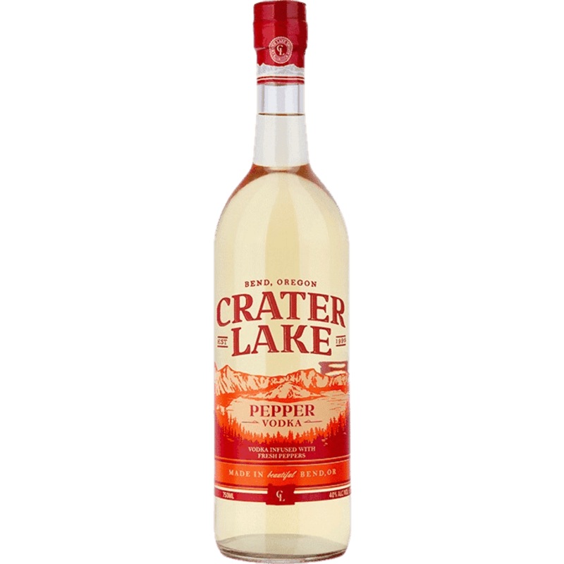 Crater Lake Mazama Pepper Infused Vodka - 750ML