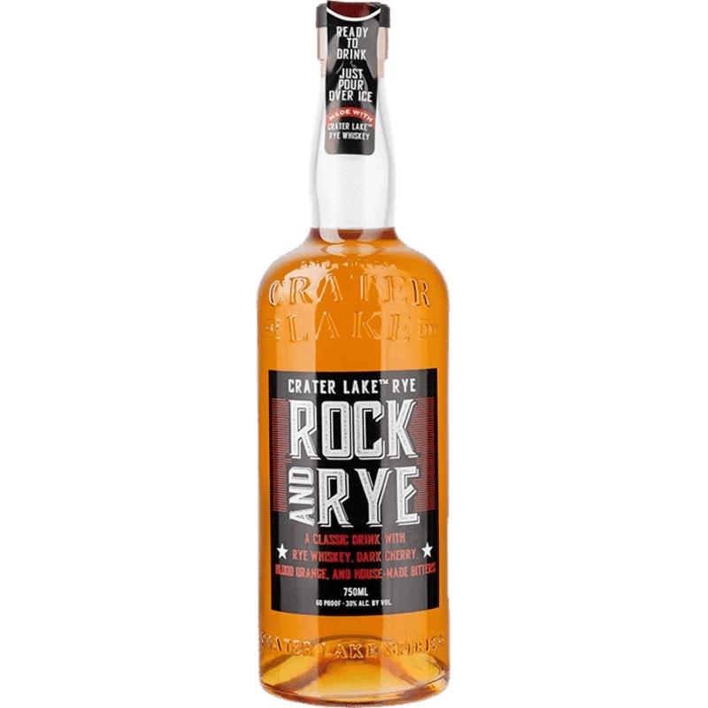 Crater Lake Rock And Rye Whiskey - 750ML