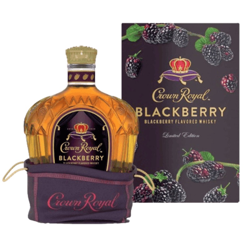Crown Royal Blackberry Flavored Whisky - 750ML