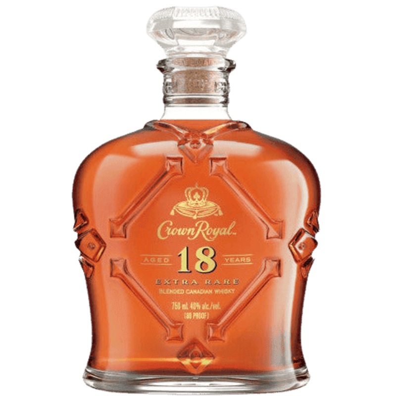 Crown Royal Extra Rare 18 Year Old Blended Canadian Whisky - 750ML