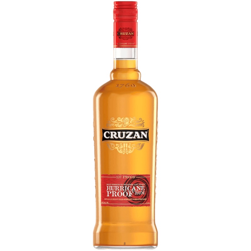 Cruzan 137 Proof Hurricane Rum - 750ML