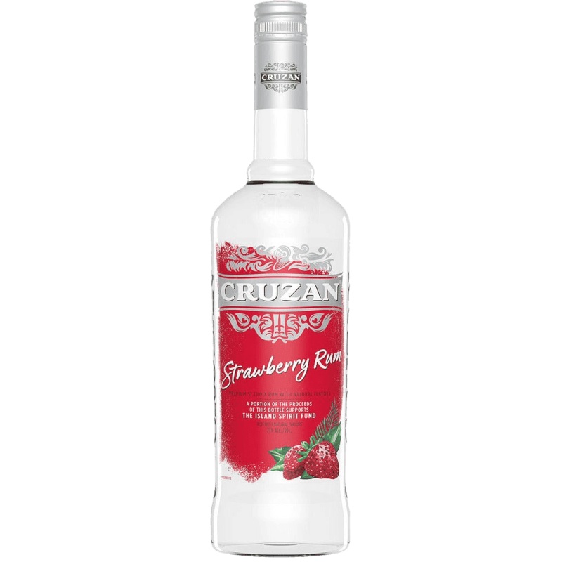 Cruzan Strawberry Flavored Rum - 750ML