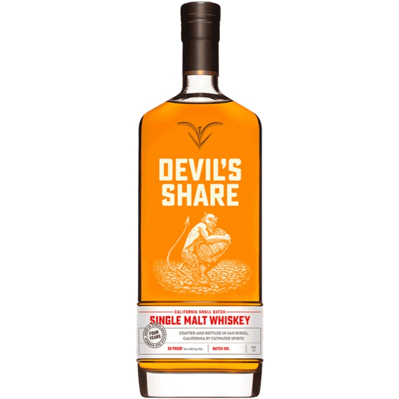 Cutwater Devils Share Single Malt American Whiskey - 750ML
