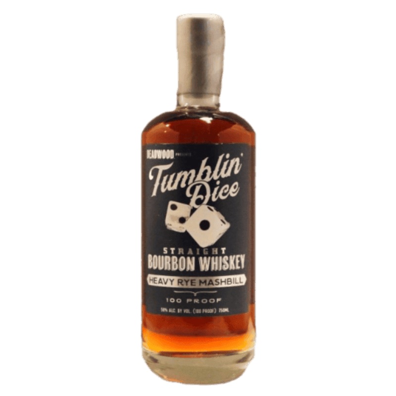 Deadwood Tumblin Dice Bourbon Heavy Rye Mashbill - 750ML