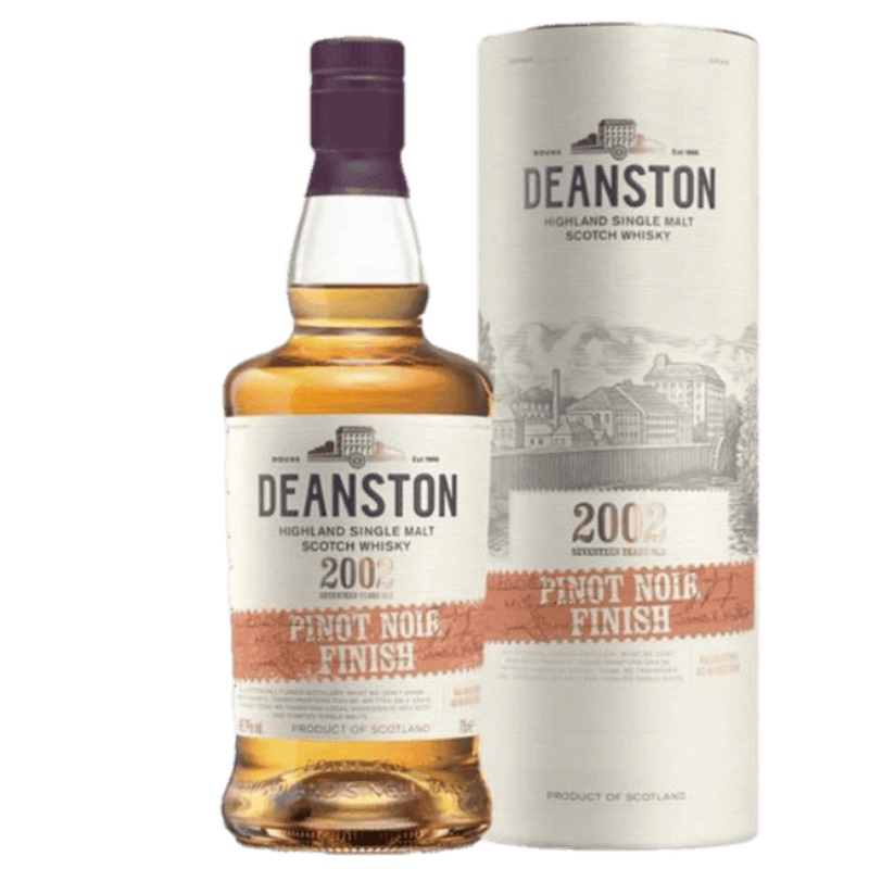 Deanston 2002 Pinot Noir Cask Finish Scotch - 750ML