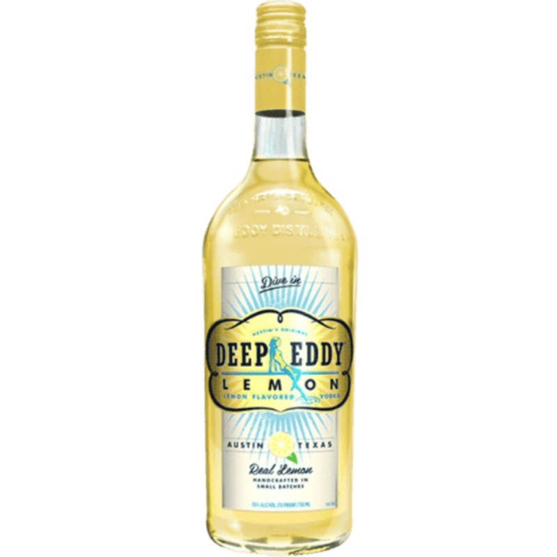 Deep Eddy Lemon Flavored Vodka - 750ML