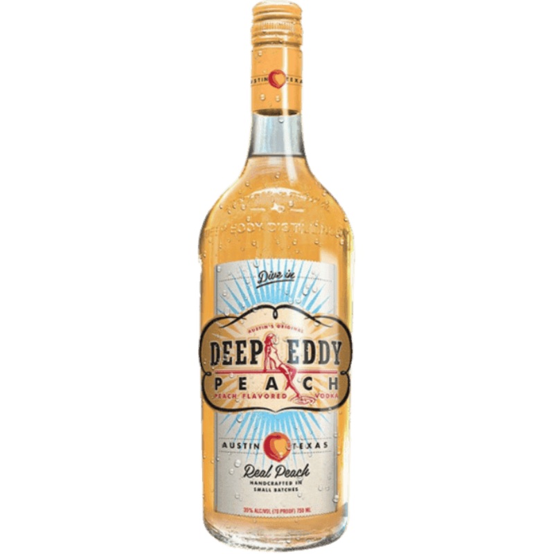 Deep Eddy Peach Flavored Vodka - 750ML
