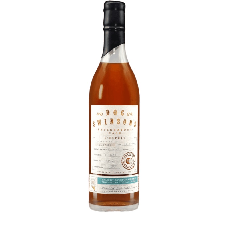 Doc Swinson's LEsprit (The Spirit) Straight Bourbon Finished in Cognac Casks - 750ML