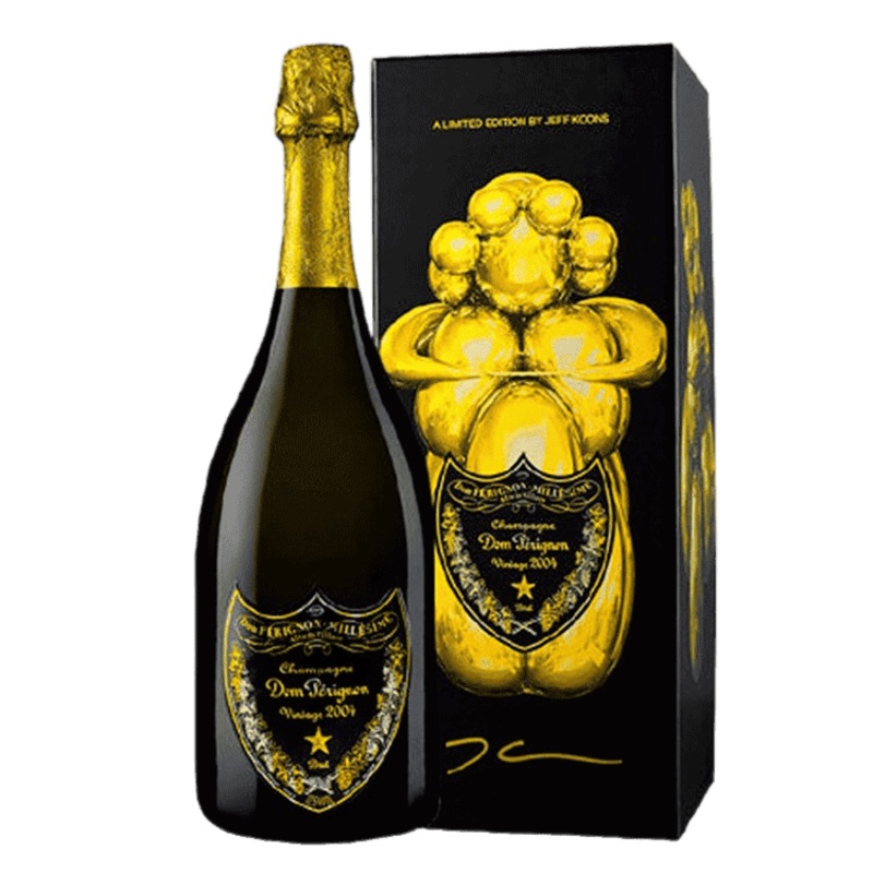 Dom Perignon Brut Champagne Limited Edition by Jeff Koons - 750ML