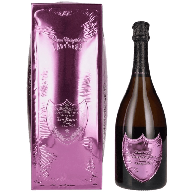 Dom Prignon X Lady Gaga Limited Edition Ros 2008 - 750ML