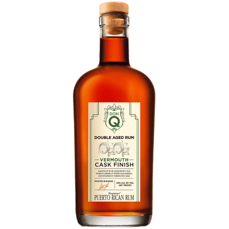Don Q Double Aged Rum Vermouth Cask Finish - 750ML