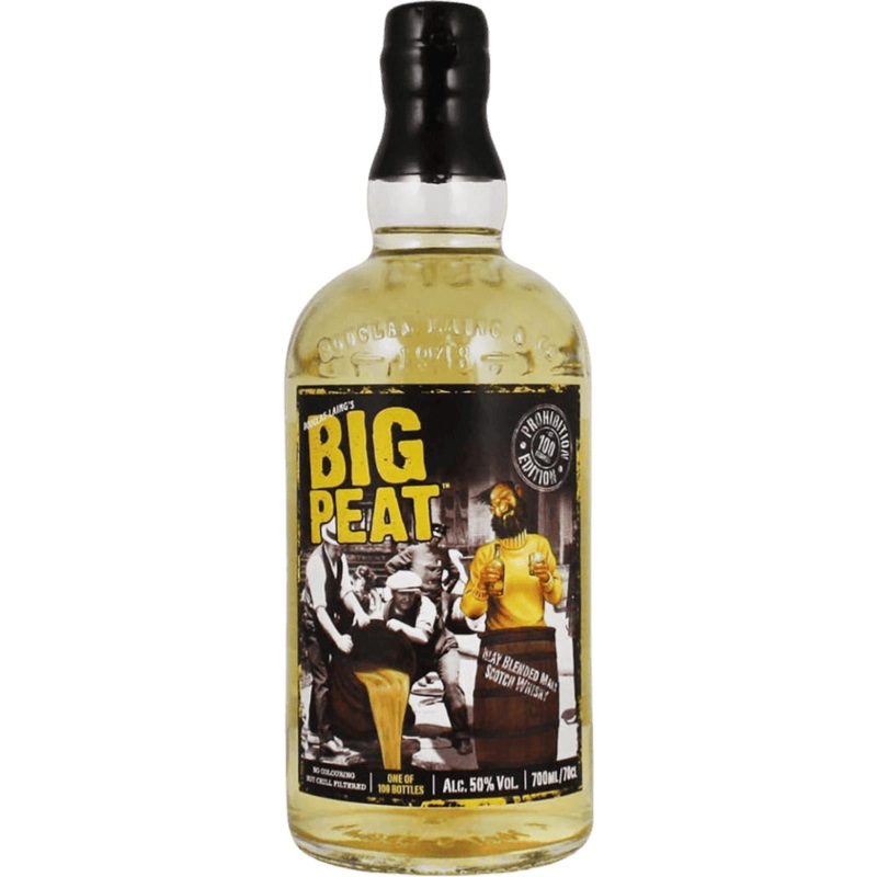 Douglas Laing Big Peat Cask Strength Prohibition Edition Scotch Whisky - 750ML