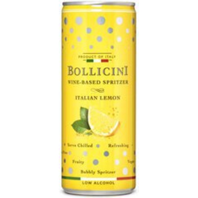 Bollicini Italian Lemon 4Pk Can