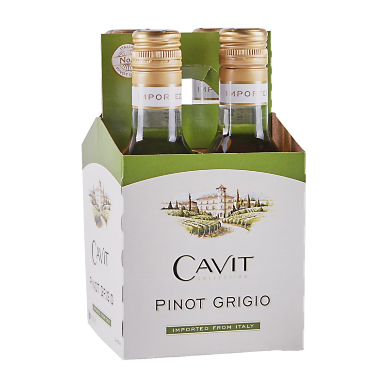 Cavit Pinot Grigio 4Pk  187ml